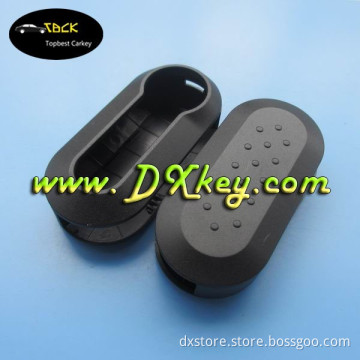 Black Color car key shell for fiat 500 key cover shell key fiat 500
